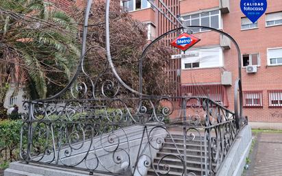 Exterior view of Flat for sale in  Madrid Capital  with Air Conditioner, Heating and Parquet flooring