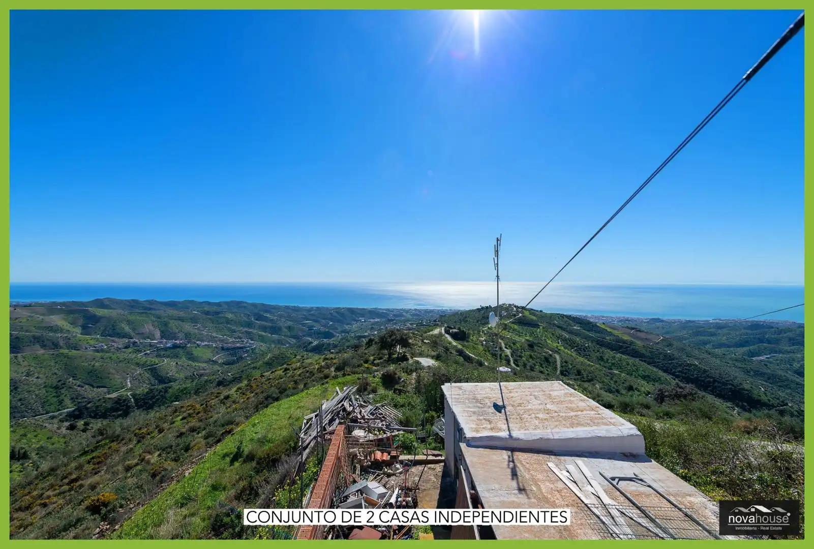 Exterior view of Houses for sale in Moclinejo