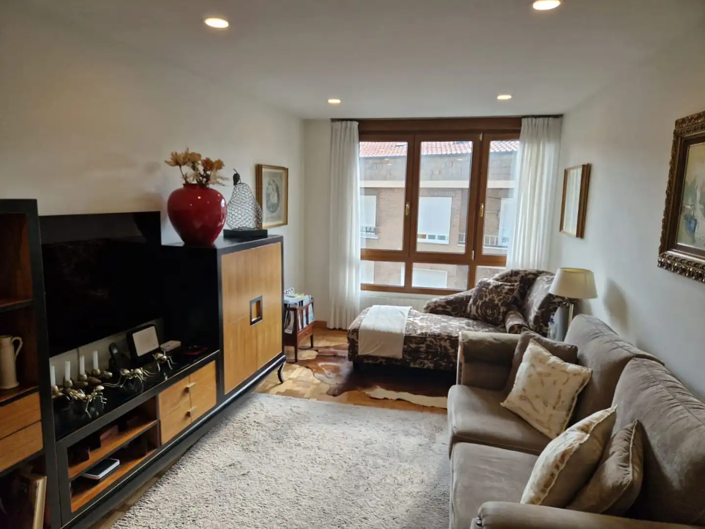 Sala de estar de Piso en venta en Torrelavega  con Calefacción
