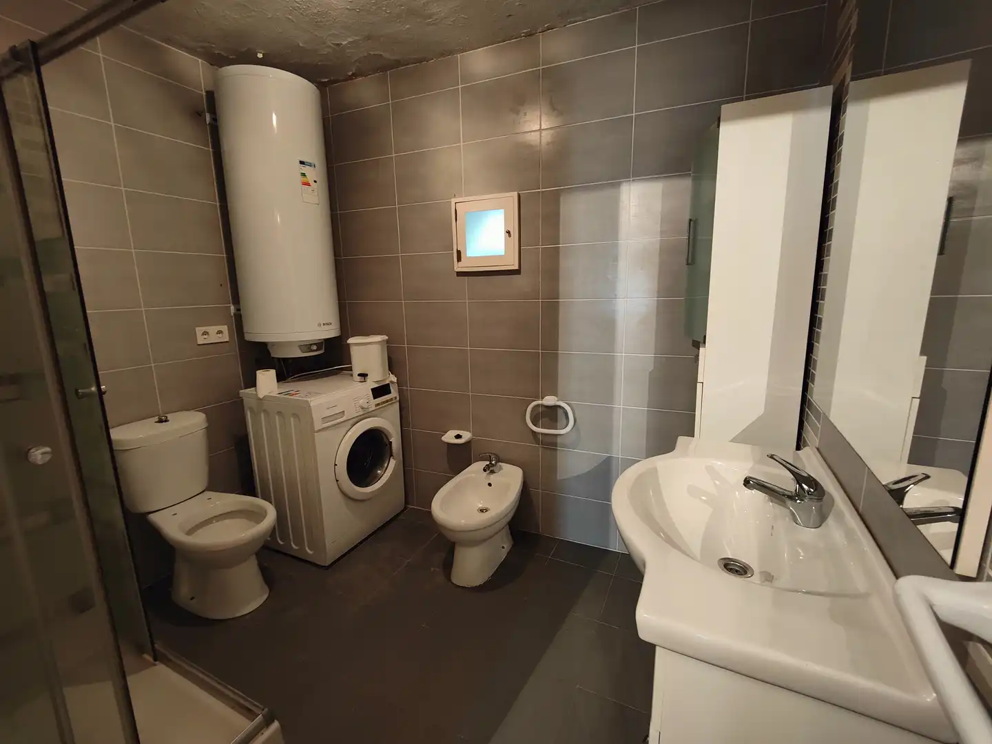 Baño de Casa adosada en venta en Rianxo con Terraza