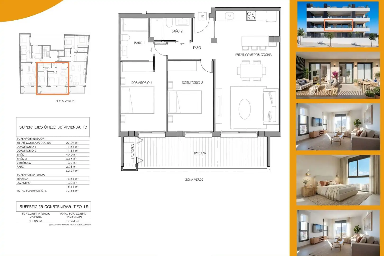 Appartement compact à vendre à Benijófar, imagen 13