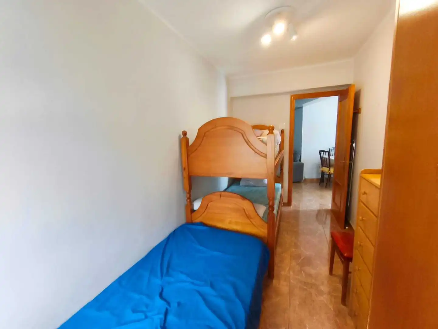Schlafzimmer von Wohnung zum Verkauf in Cullera mit Klimaanlage, Möbliert und Balkon