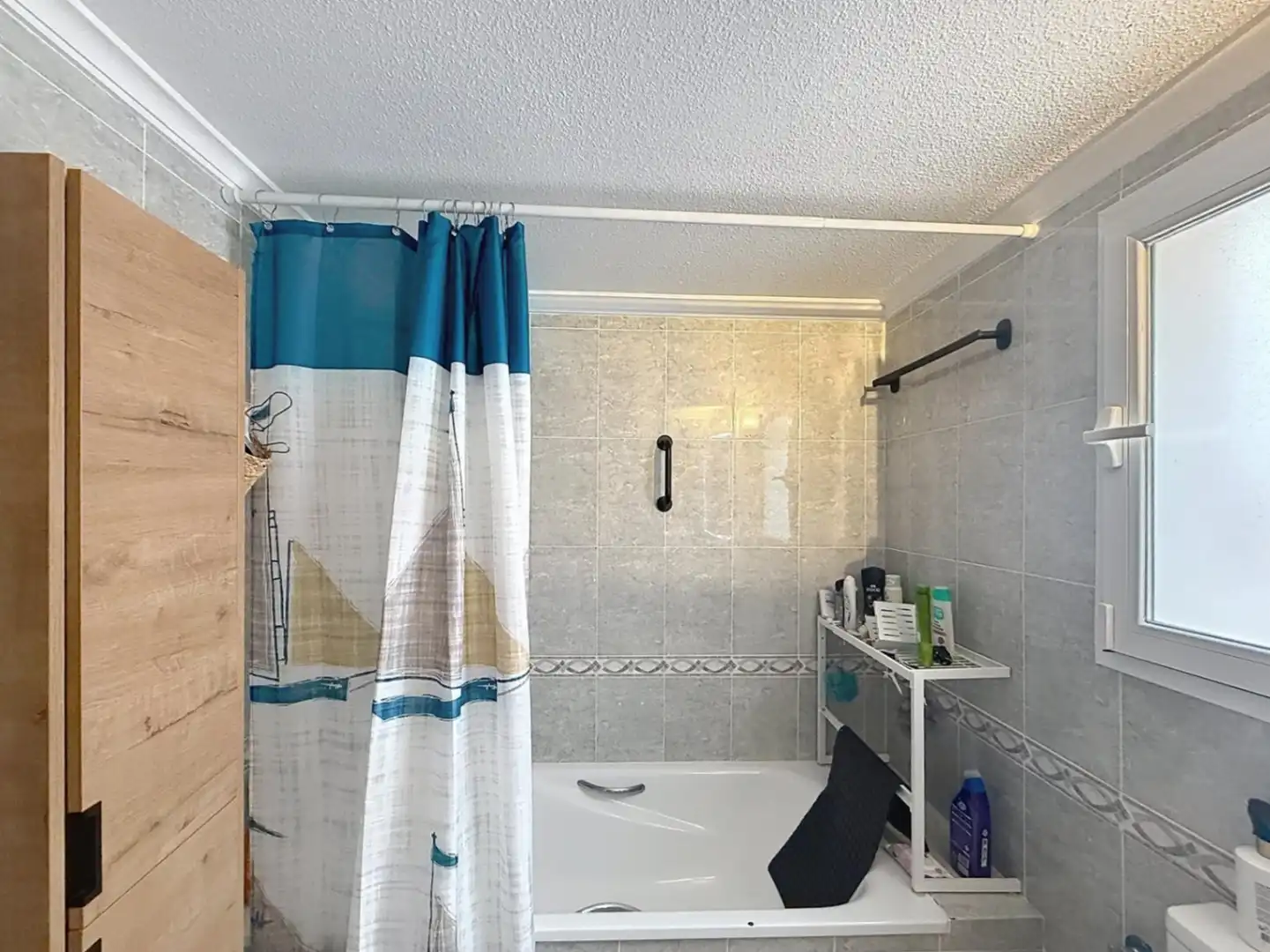 Baño de Apartamento en venta en Benitachell / El Poble Nou de Benitatxell con Aire acondicionado, Calefacción y Terraza