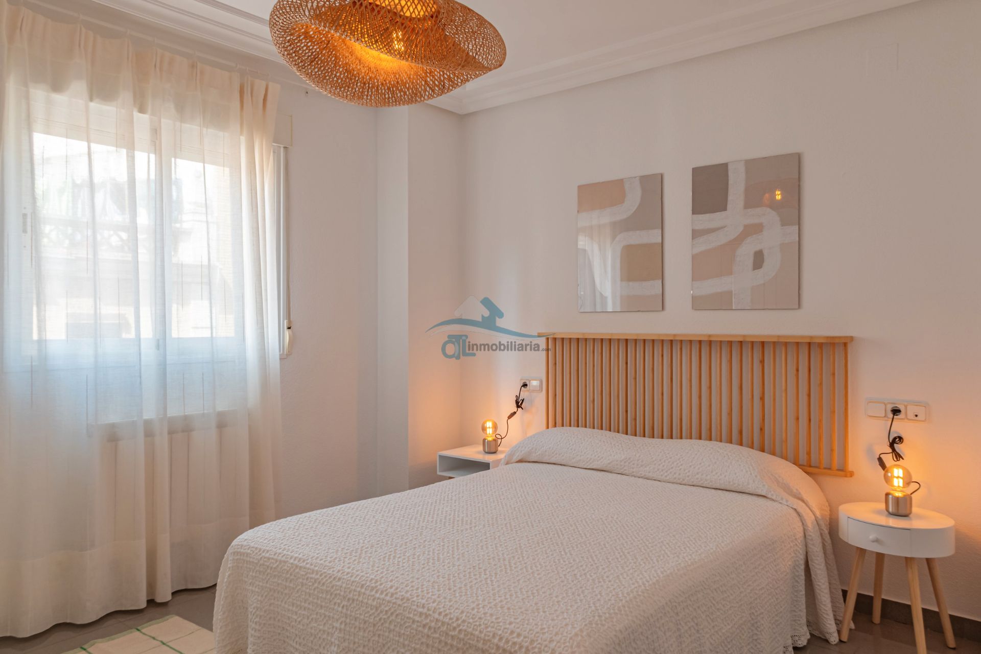 Bedroom of Apartment to rent in Linares  with Air Conditioner, Heating and Furnished
