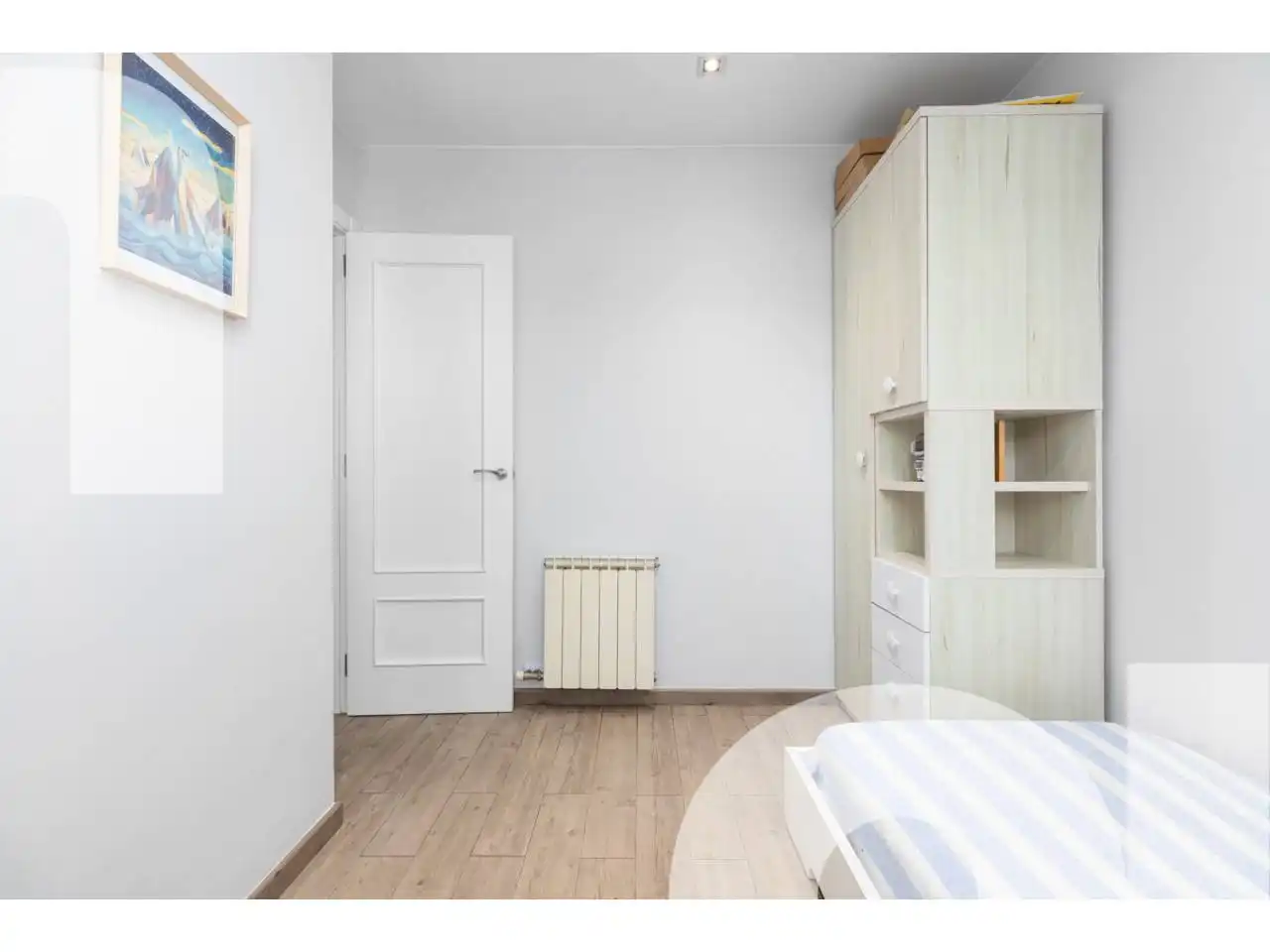 Schlafzimmer von Wohnung zum Verkauf in Les Franqueses del Vallès mit Klimaanlage, Heizung und Privatgarten