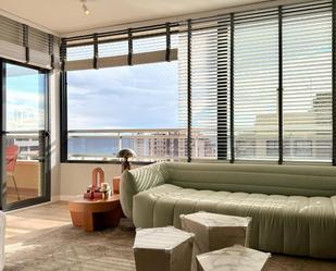 Living room of Attic for sale in Alicante / Alacant  with Heating, Private garden and Terrace