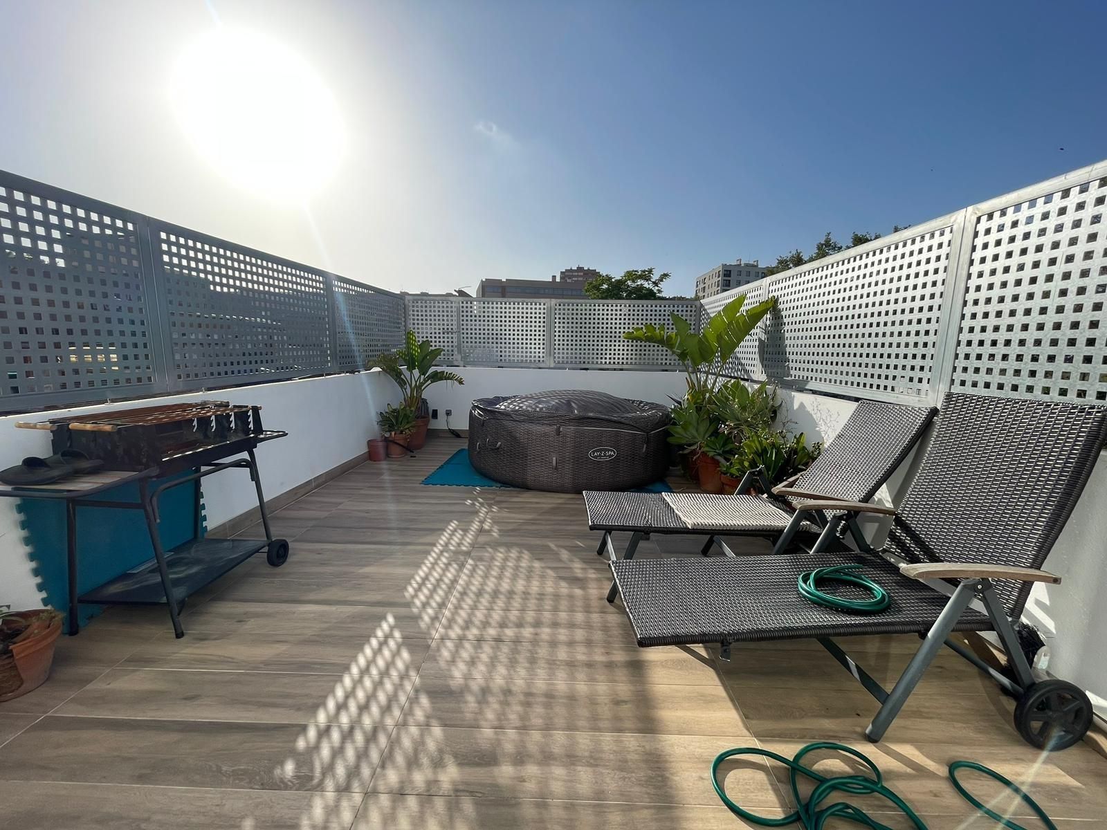 Terrace of Single-family semi-detached for sale in  Barcelona Capital