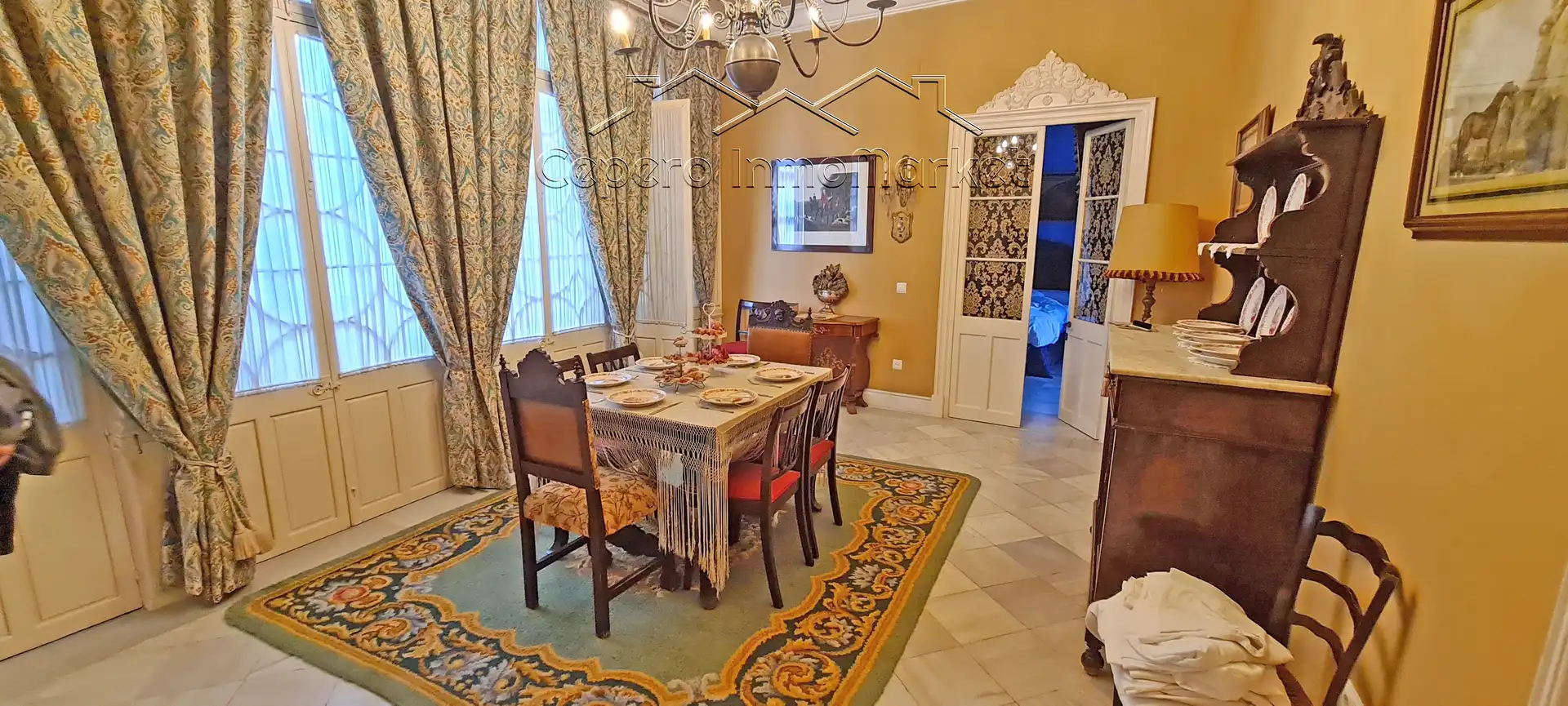 Comedor de Casa o chalet en venta en Jerez de la Frontera con Aire acondicionado, Terraza y Alarma