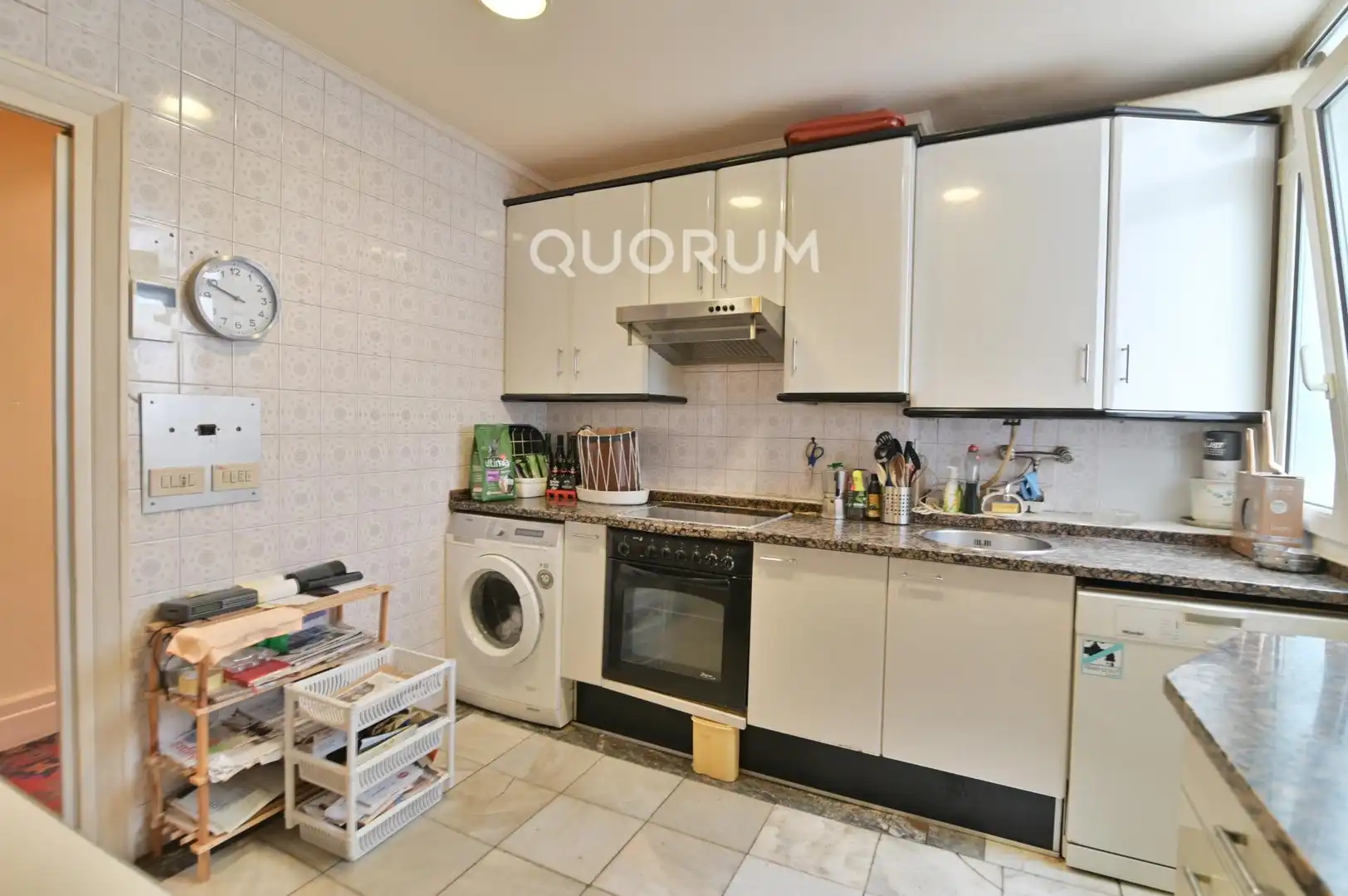 Küche von Wohnung zum Verkauf in Bilbao  mit Heizung, Terrasse und Balkon