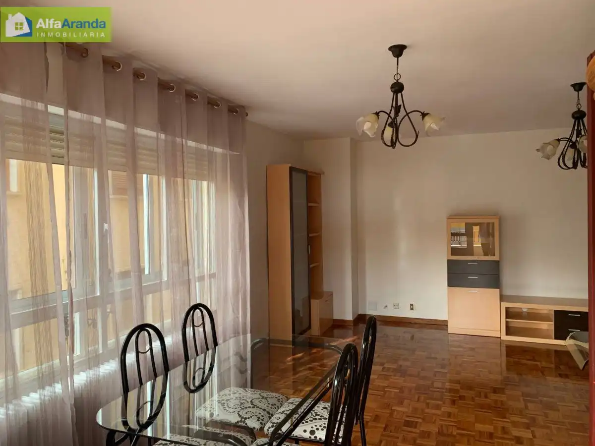 Dining room of Flat for sale in Aranda de Duero  with Parquet flooring and Terrace