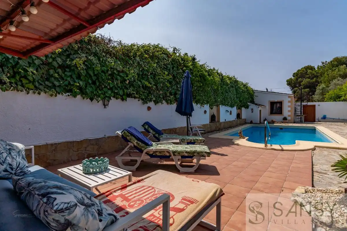 Swimming pool of Country homes for sale in Teulada  with Heating, Storage room and Swimming Pool