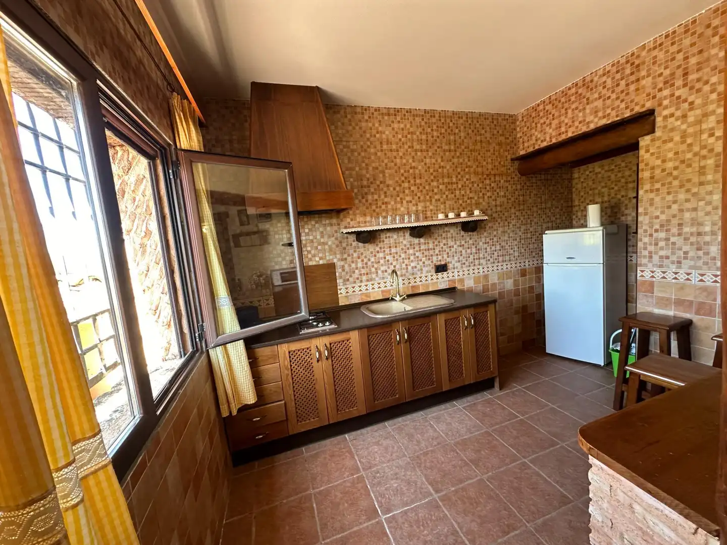 Kitchen of Houses for sale in Villar de Olalla  with Air Conditioner, Heating and Private garden