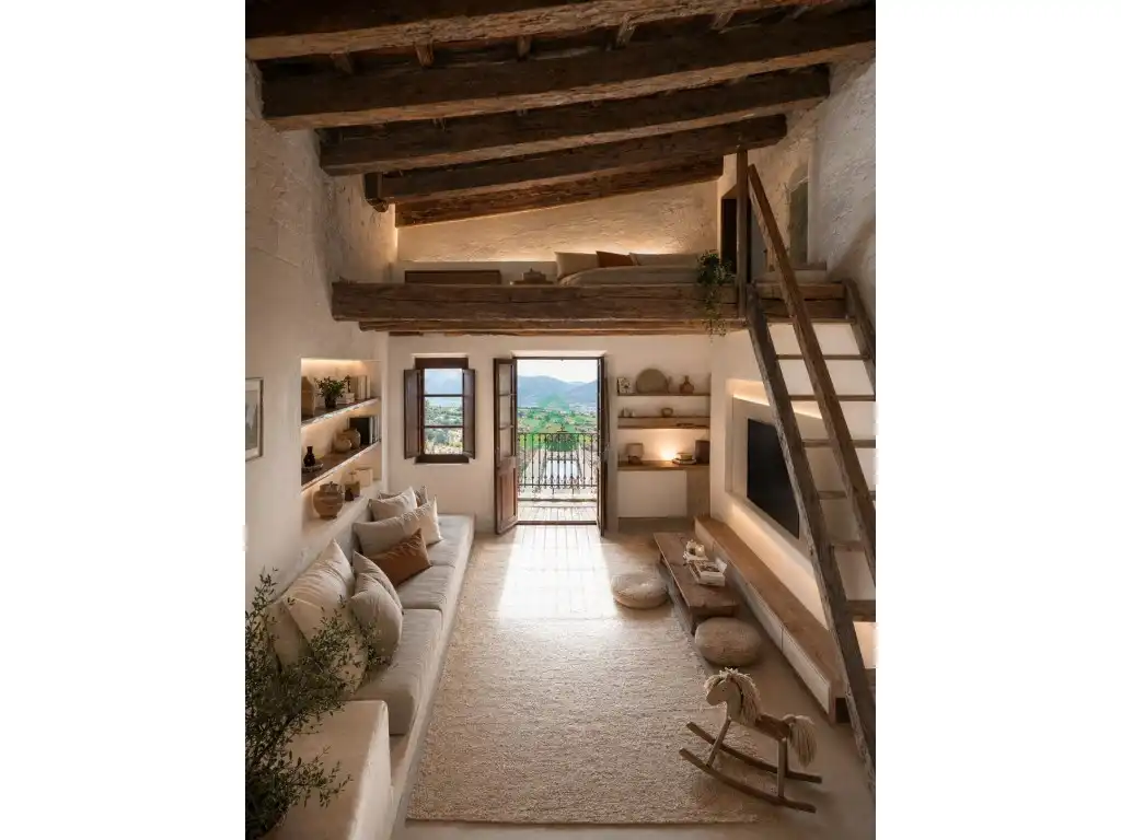 Sala de estar de Casa o chalet en venta en Oliana