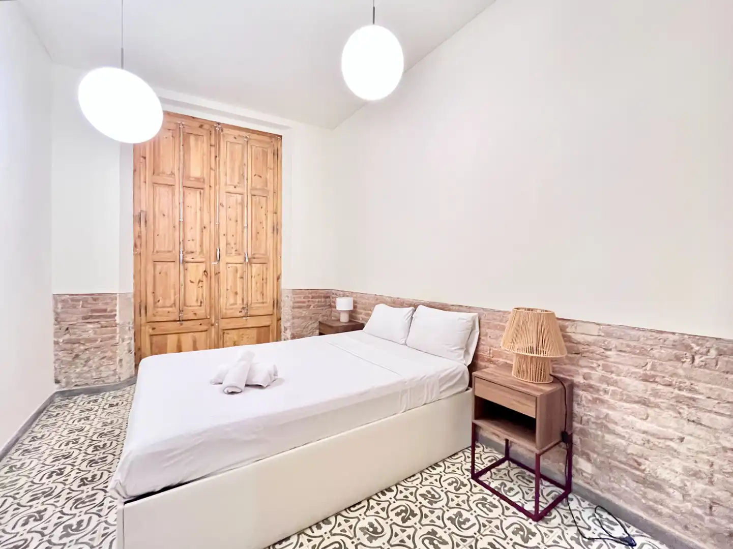 Bedroom of Study for rent in Barcelona  with Air Conditioner, Heating and Terrace