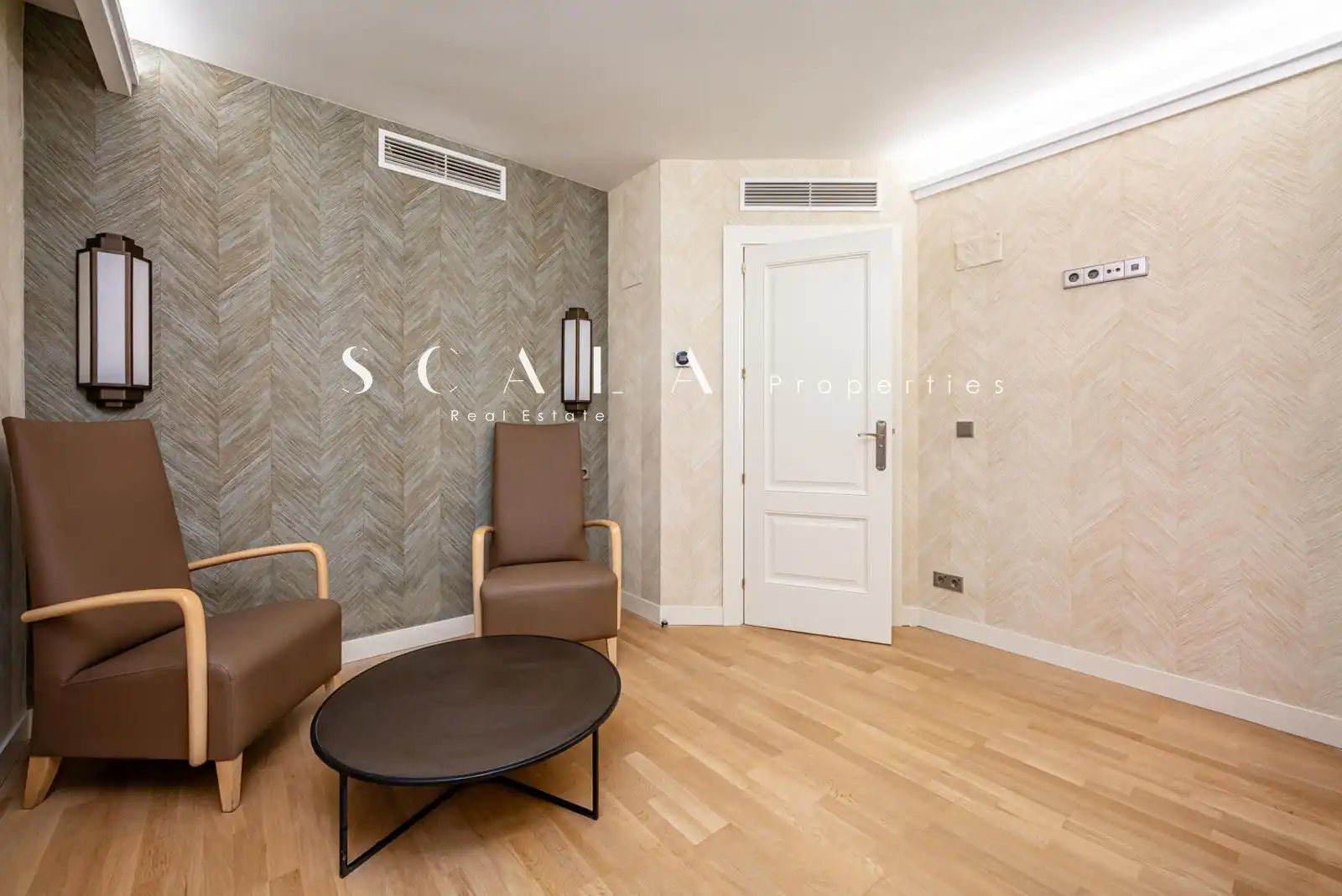 Schlafzimmer von Maisonette zur Miete in Madrid mit Klimaanlage, Heizung und Terrasse