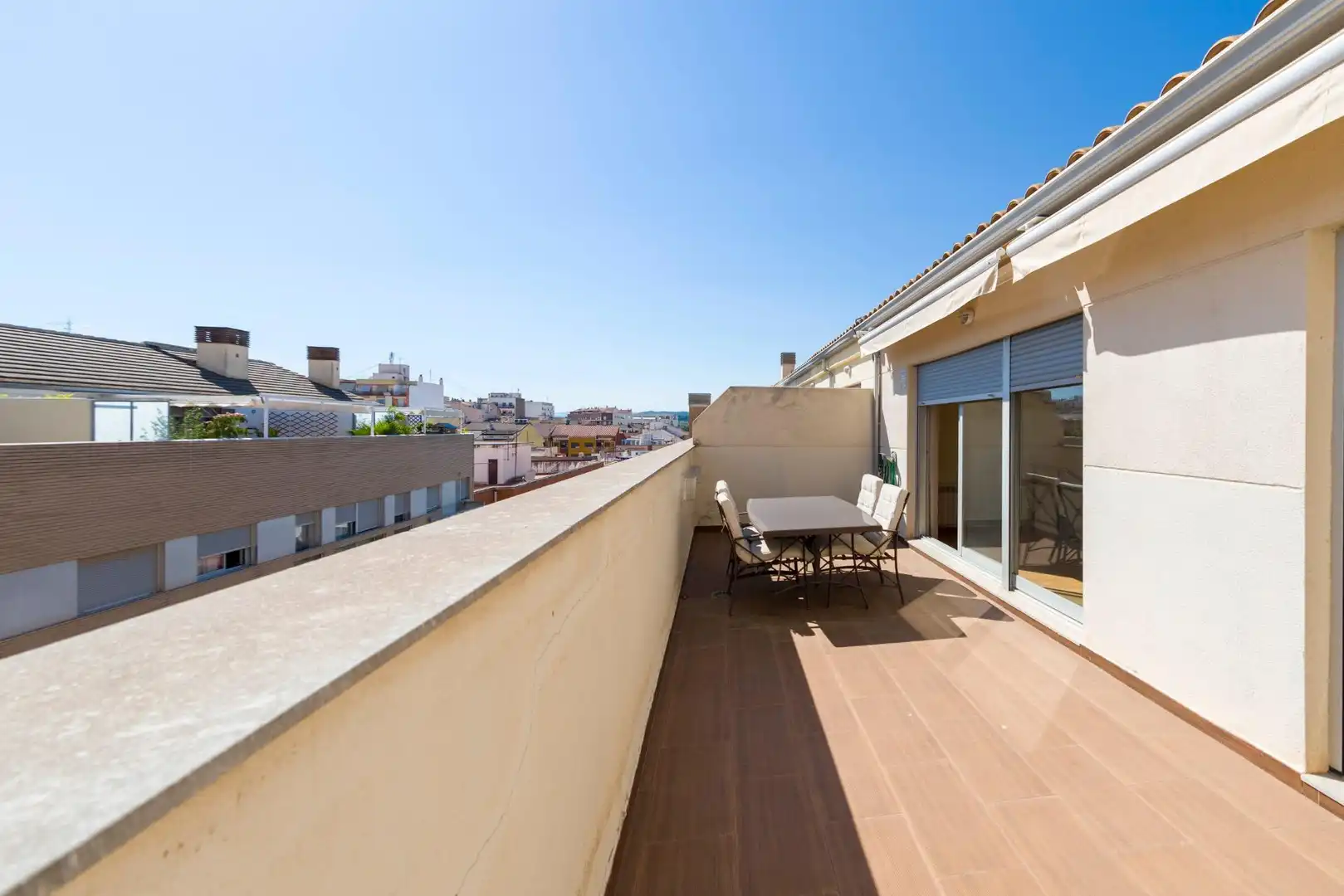 Terraza de Ático en venta en Castellón de la Plana / Castelló de la Plana con Aire acondicionado, Calefacción y Terraza
