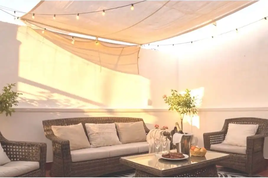 Terraza de Piso en venta en Marbella con Aire acondicionado, Trastero y Amueblado