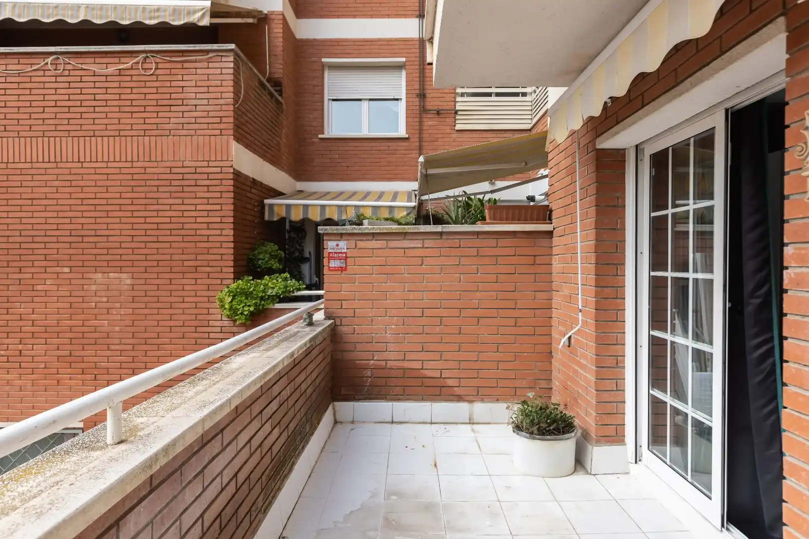 Balcony of Flat for sale in Can Borrell