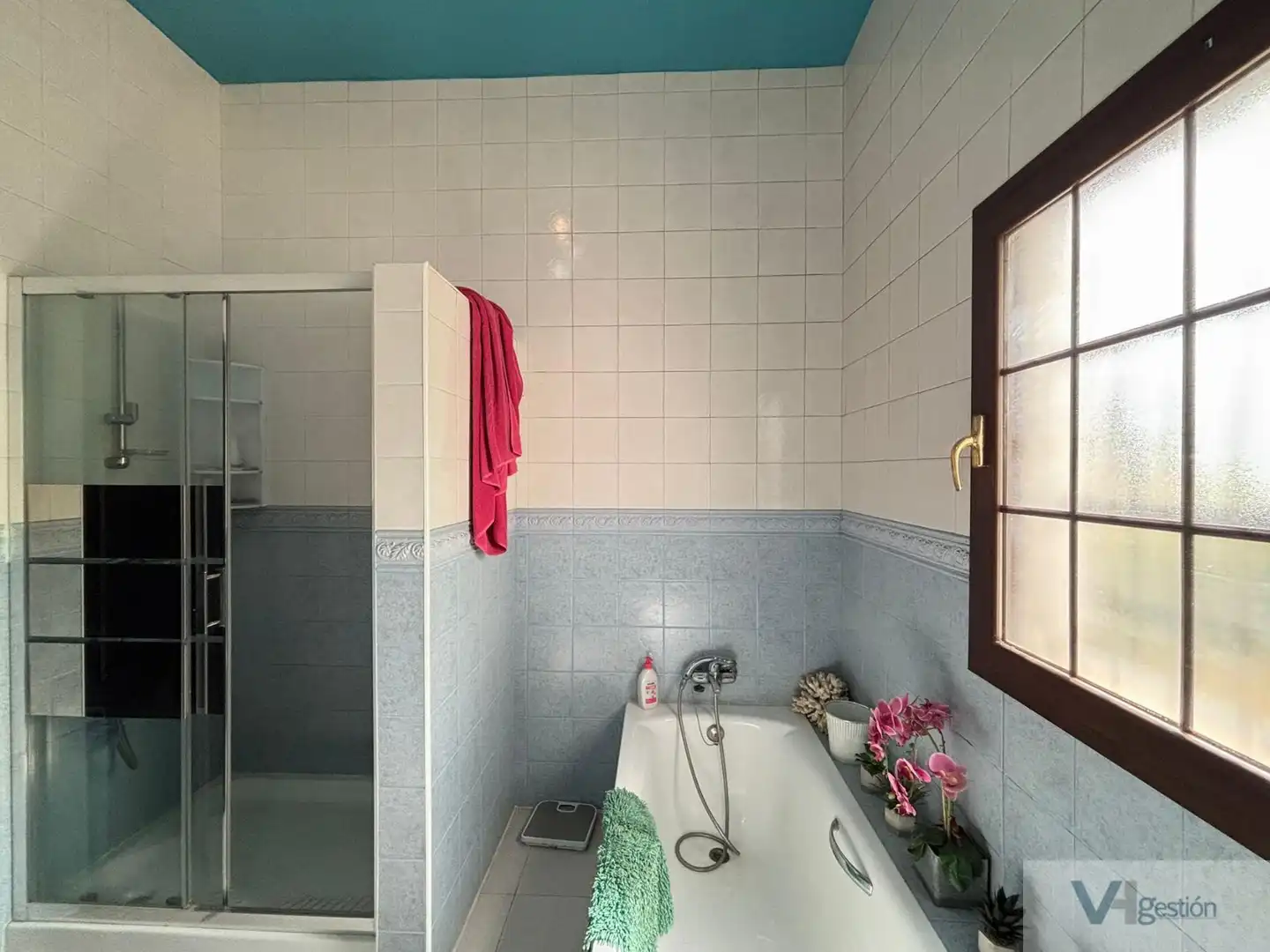 Baño de Finca rústica en venta en Morón de la Frontera con Aire acondicionado, Calefacción y Terraza