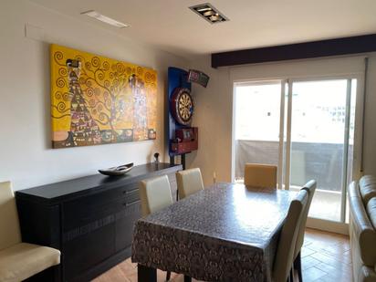 Dining room of Flat for sale in Elche / Elx  with Air Conditioner, Terrace and Community pool