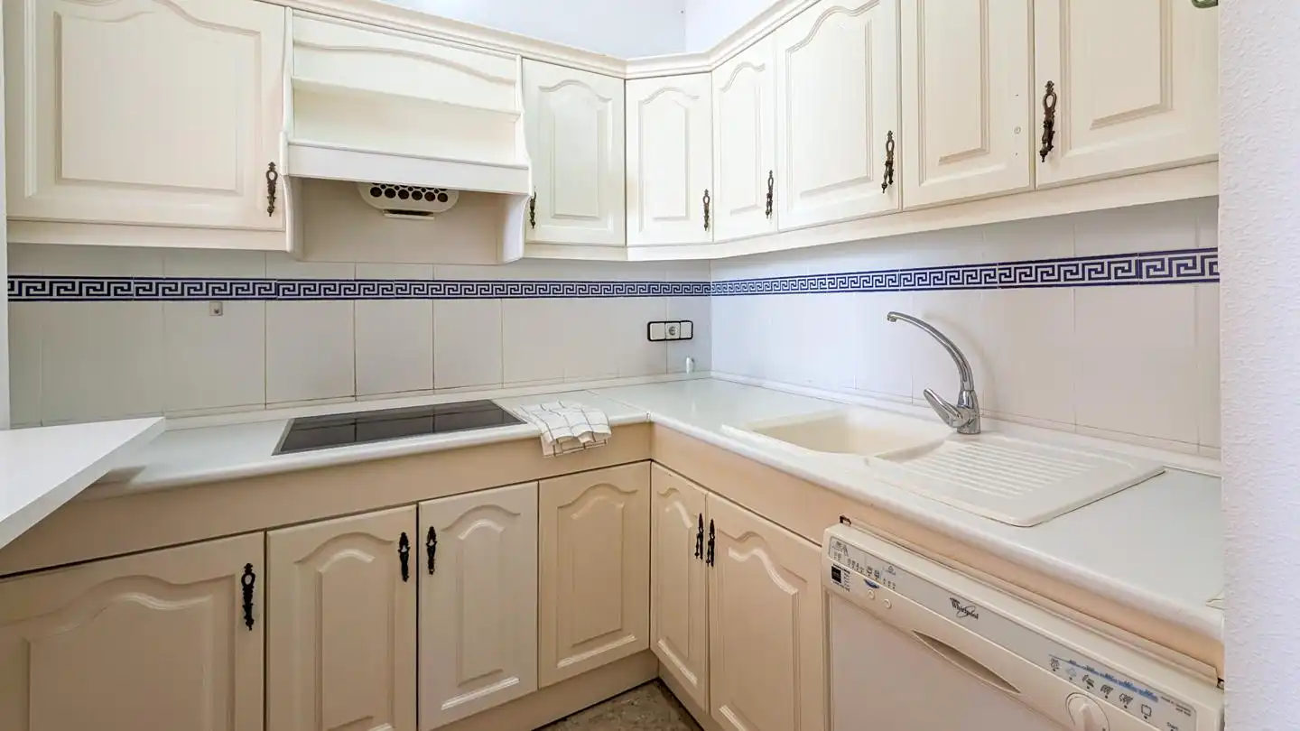 Kitchen of Flat for sale in Santa Pola  with Terrace and Furnished