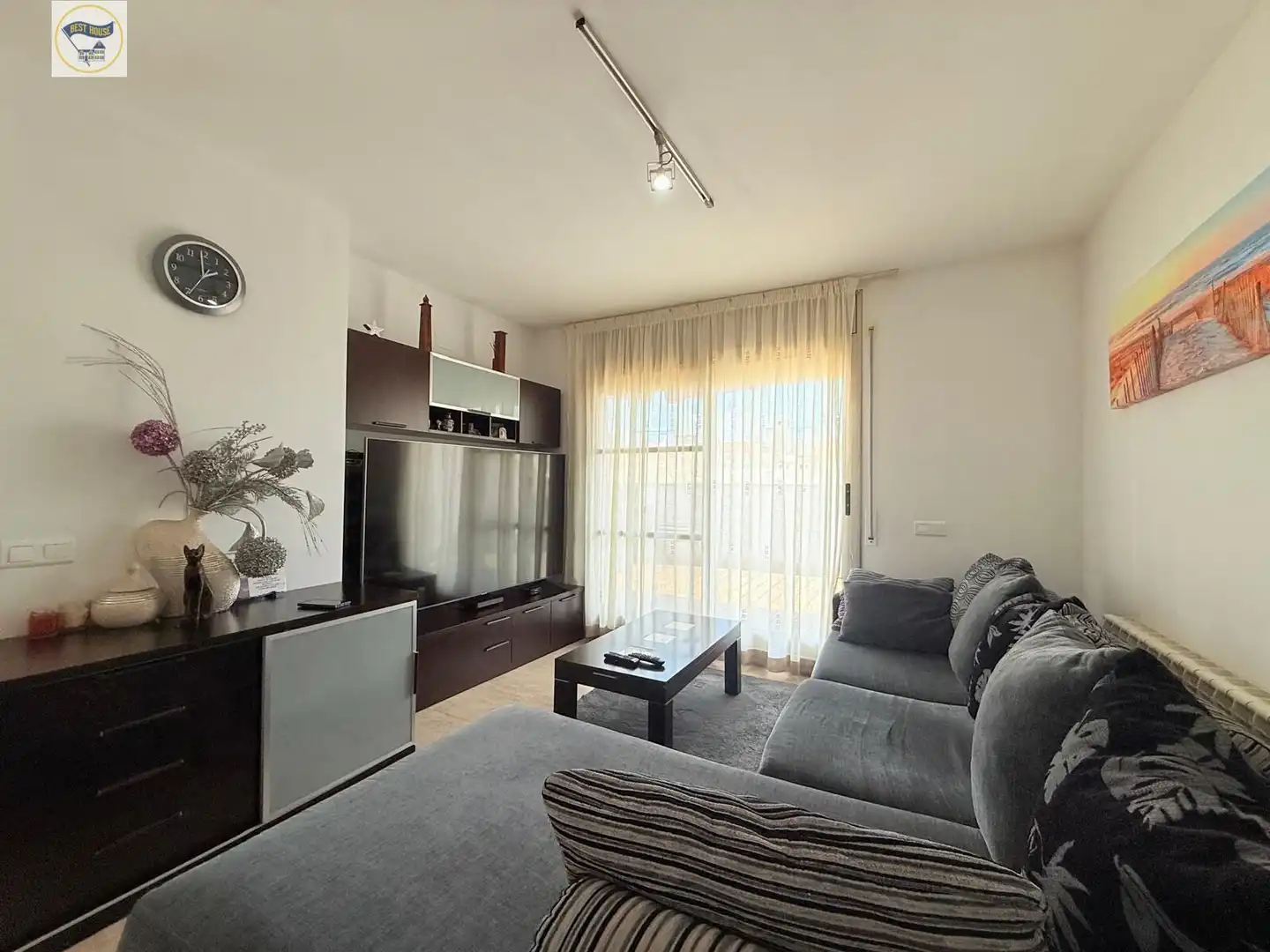 Living room of Attic for sale in La Ràpita  with Heating, Terrace and Balcony