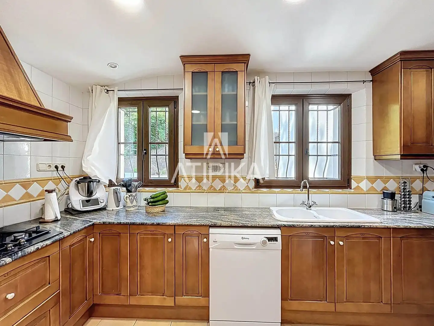 Cocina de Finca rústica en venta en Vallgorguina con Calefacción, Parquet y Trastero