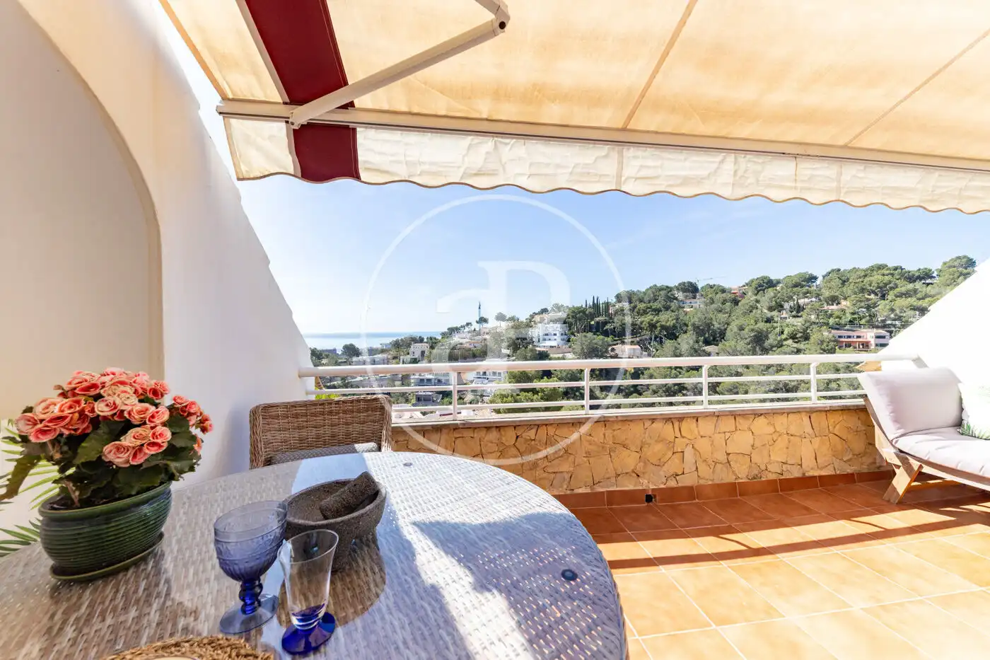 Terrace of Duplexes for sale in Calvià  with Air Conditioner, Heating and Private garden