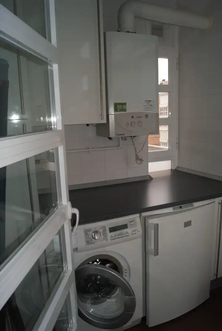 Cocina de Piso de alquiler en Ávila con Calefacción y Amueblado
