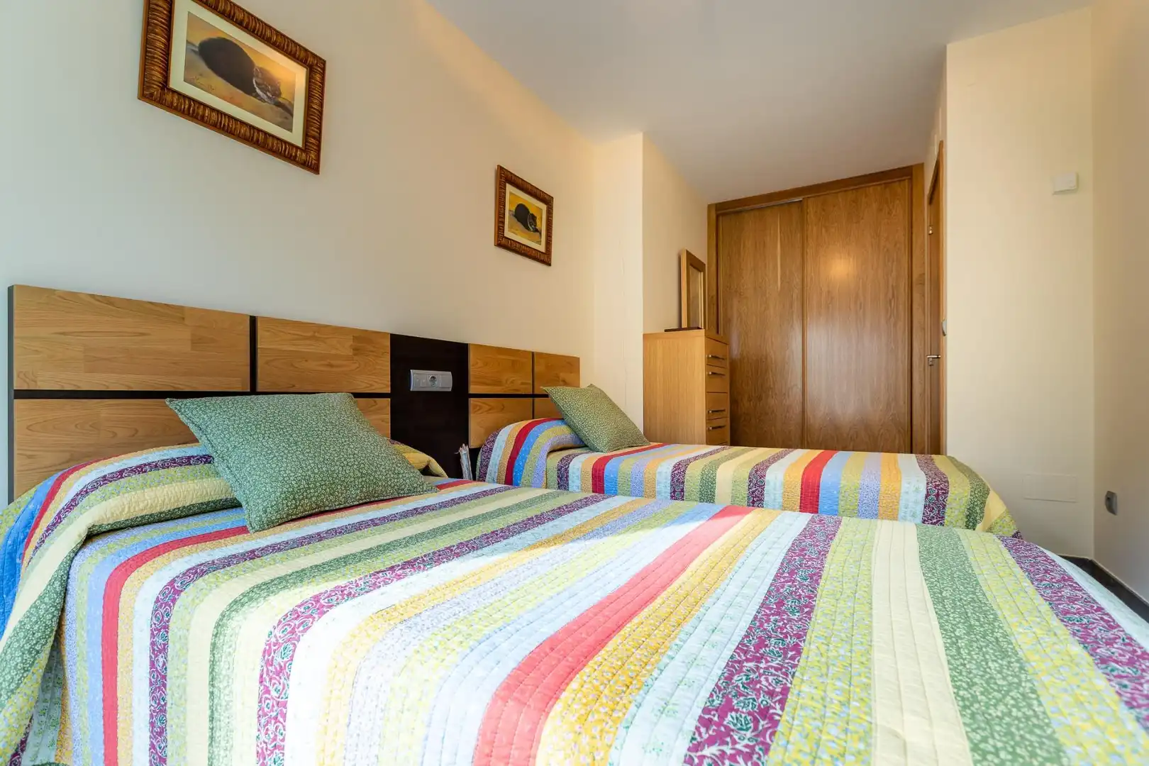 Schlafzimmer von Wohnung zum Verkauf in Sada (A Coruña) mit Privatgarten, Terrasse und Abstellraum