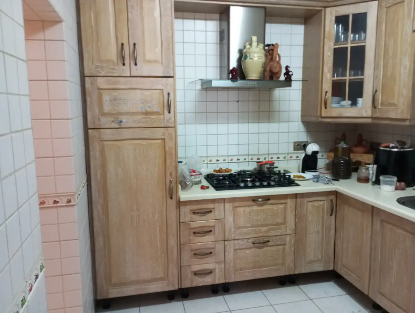 Cuina de Casa o xalet de lloguer en Cortes de Baza amb Moblat, Es permeten mascotes i Piscina comunitària
