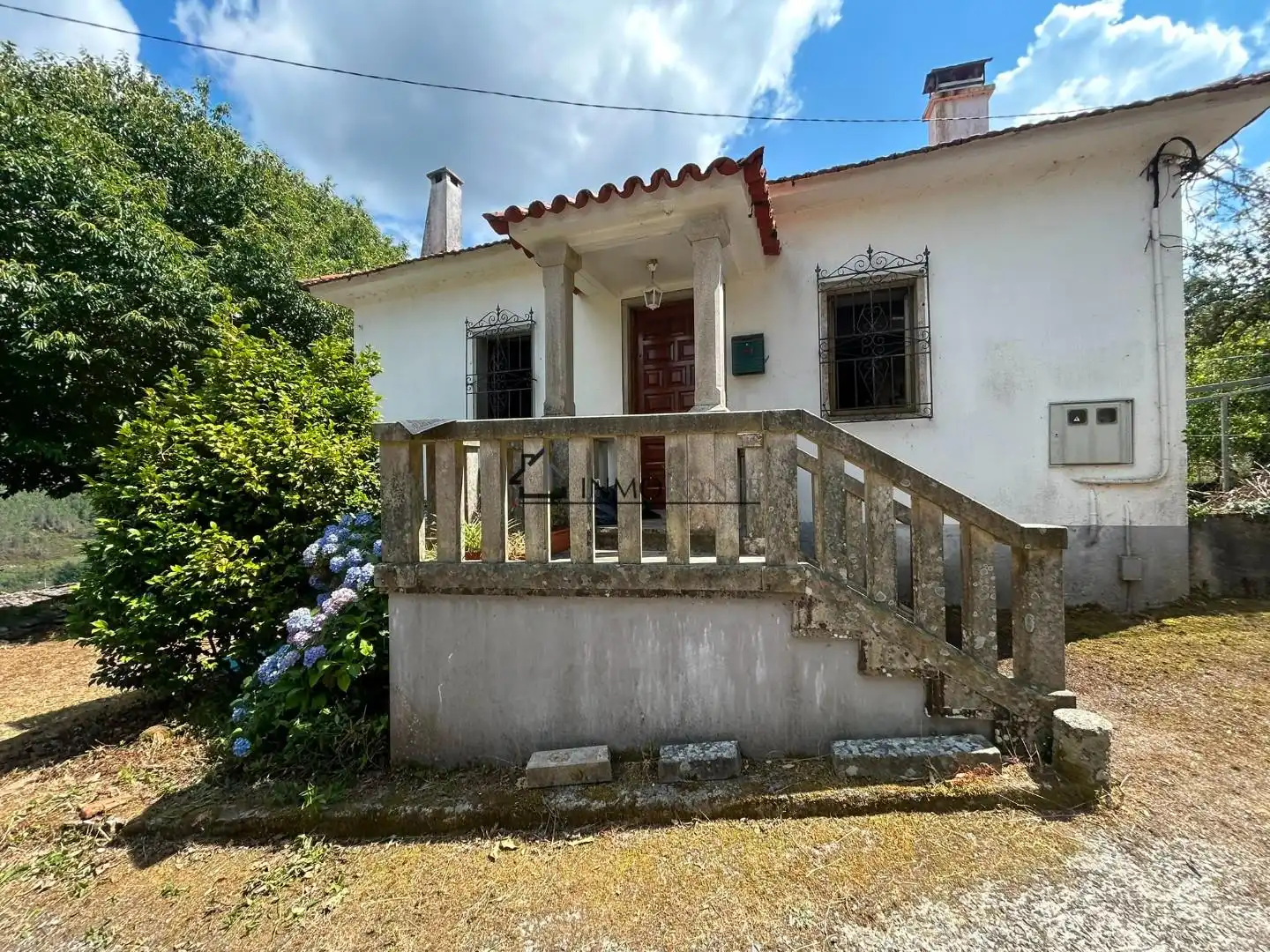 Vista exterior de Casa o xalet en venda en Forcarei amb Calefacció, Jardí privat i Traster