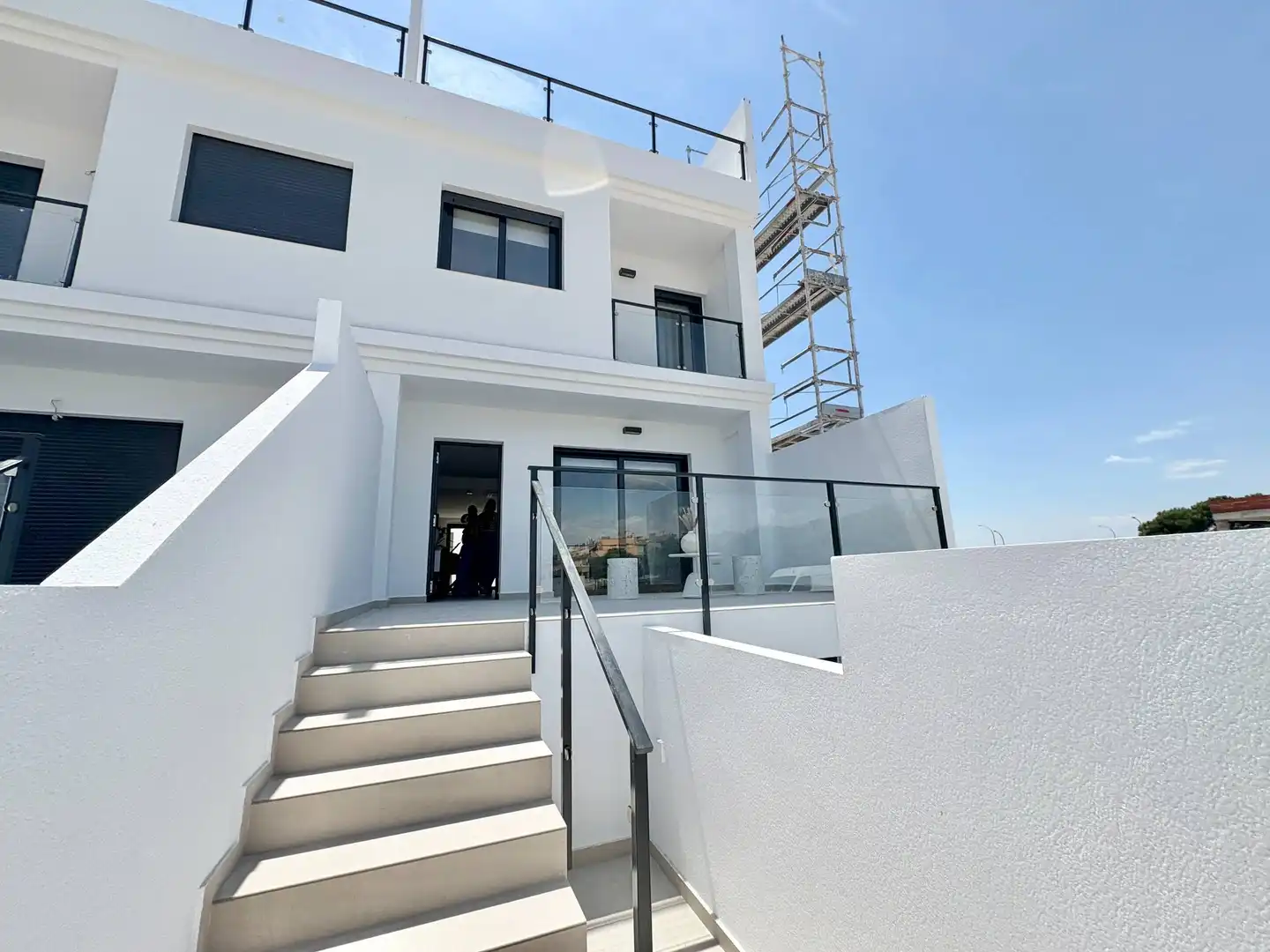 Vista exterior de Casa adosada en venda en Rafal amb Calefacció i Piscina comunitària