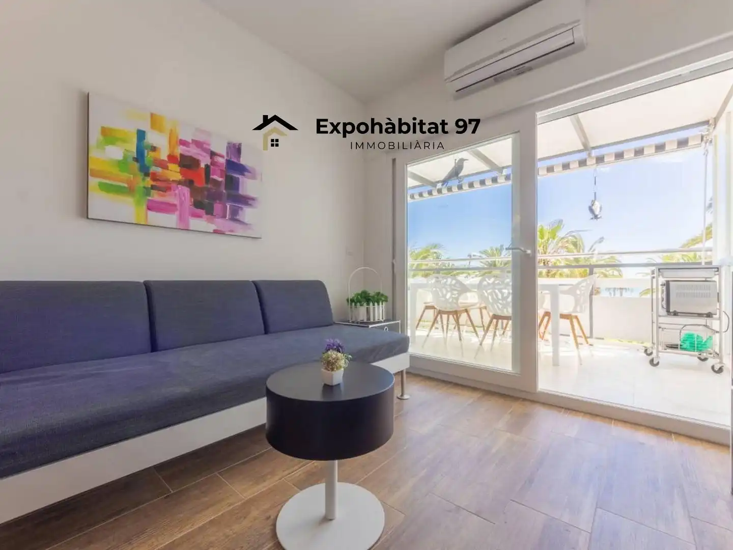 Living room of Apartments for sale in Salou  with Air Conditioner, Terrace and Furnished