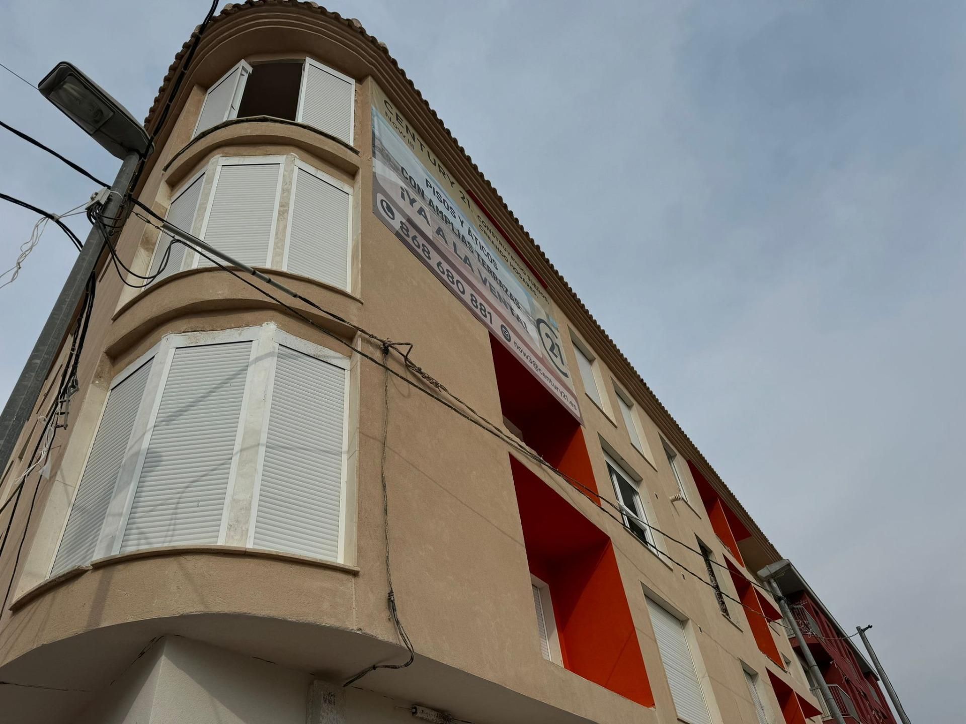 Vista exterior de Pis en venda en  Murcia Capital amb Traster i Balcó