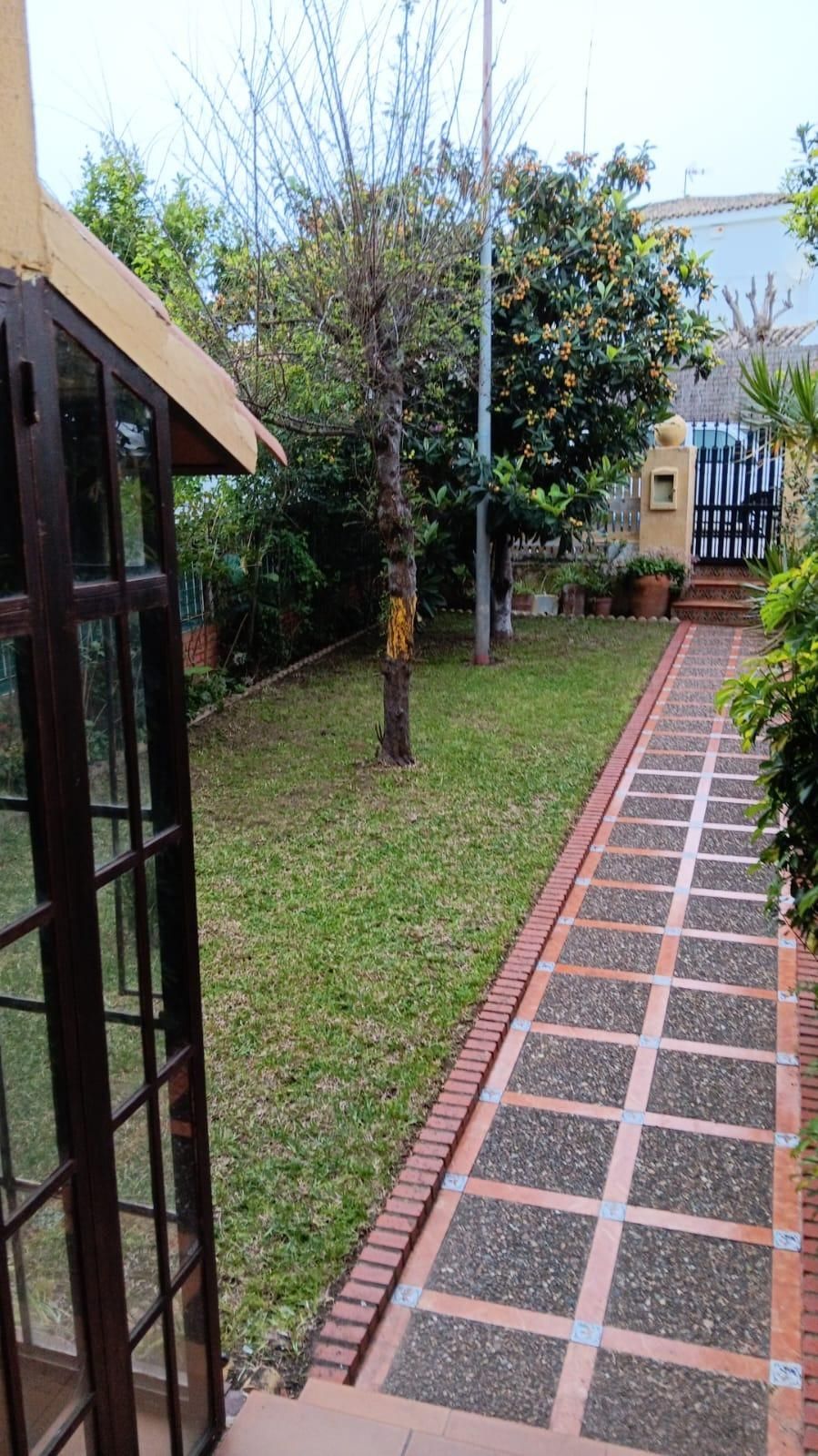 Garden of Single-family semi-detached for sale in El Puerto de Santa María  with Air Conditioner, Private garden and Storage room