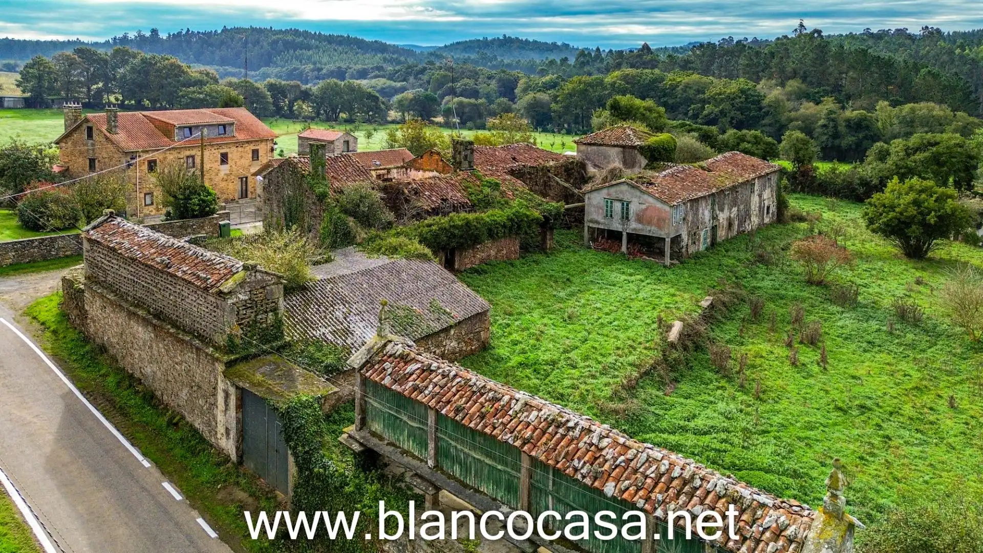 Vista exterior de Finca rústica en venta en Coristanco con Jardín privado