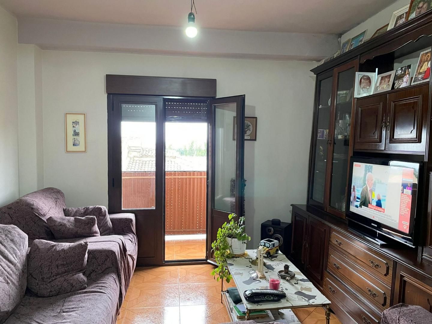Sala de estar de Piso en venta en Sádaba con Terraza