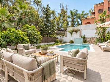 Casa amb piscina de lloguer a Nueva Andalucía