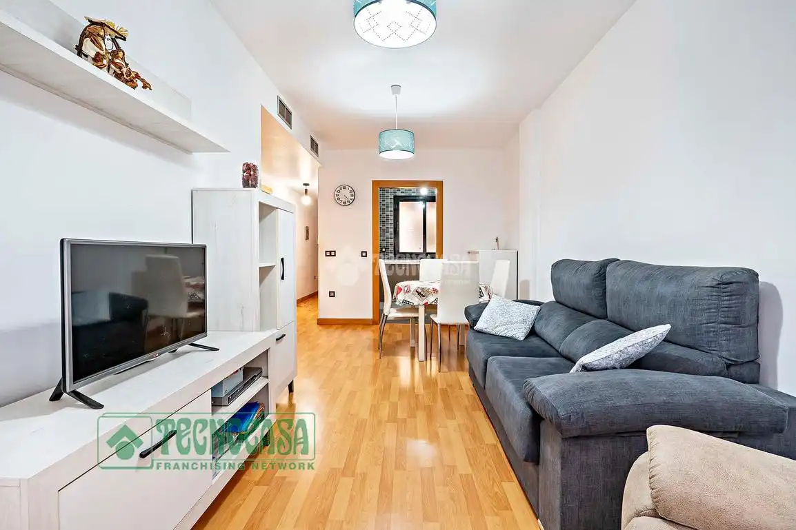 Sala de estar de Piso en venta en Roquetas de Mar