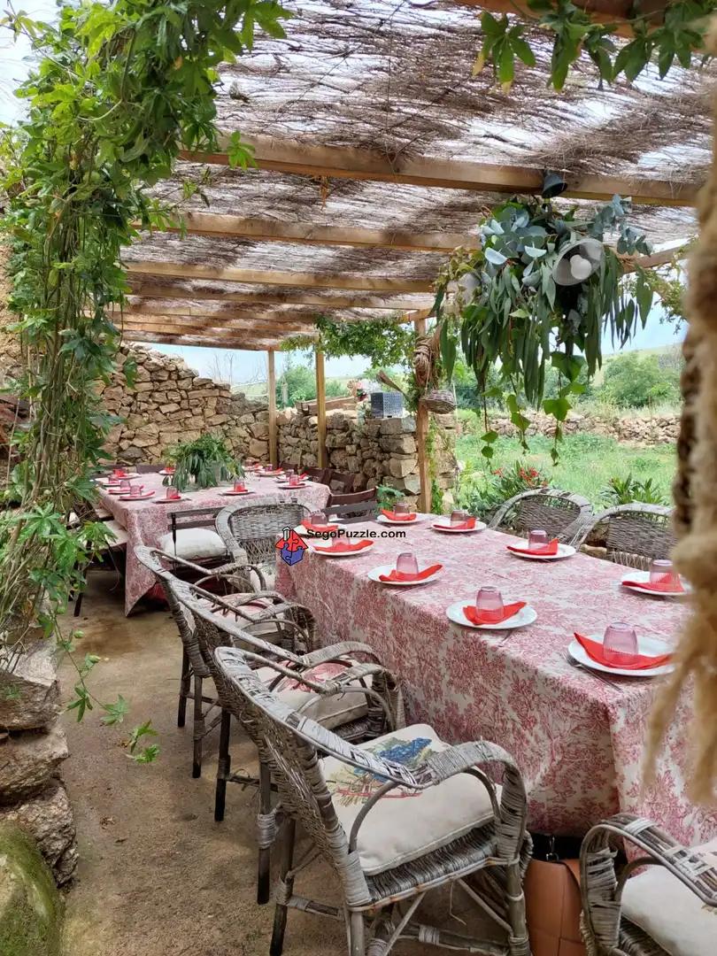 Terrassa de Casa o xalet en venda en Torrecaballeros amb Calefacció