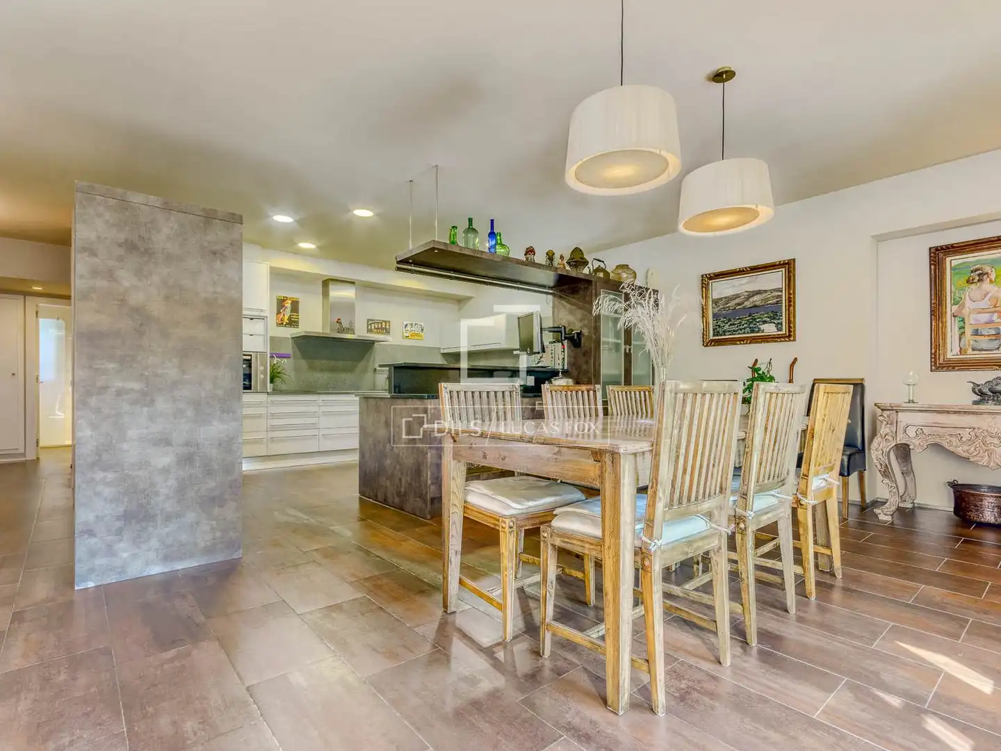 Cocina de Finca rústica en venta en Boadella i les Escaules con Calefacción, Jardín privado y Terraza
