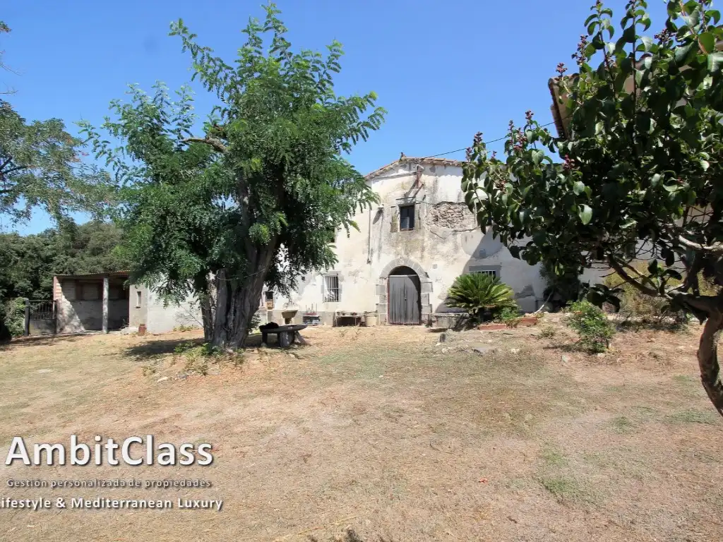 Vista exterior de Finca rústica en venda en Sant Pere de Vilamajor amb Calefacció i Internet