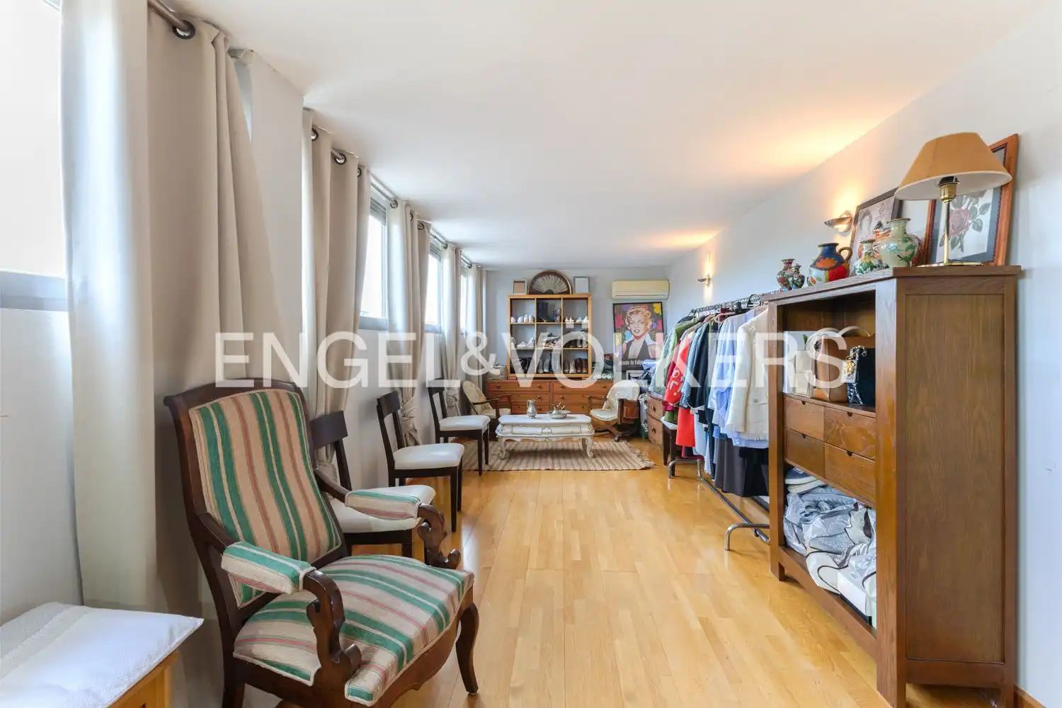 Sala de estar de Ático en venta en Valencia con Aire acondicionado, Calefacción y Jardín privado