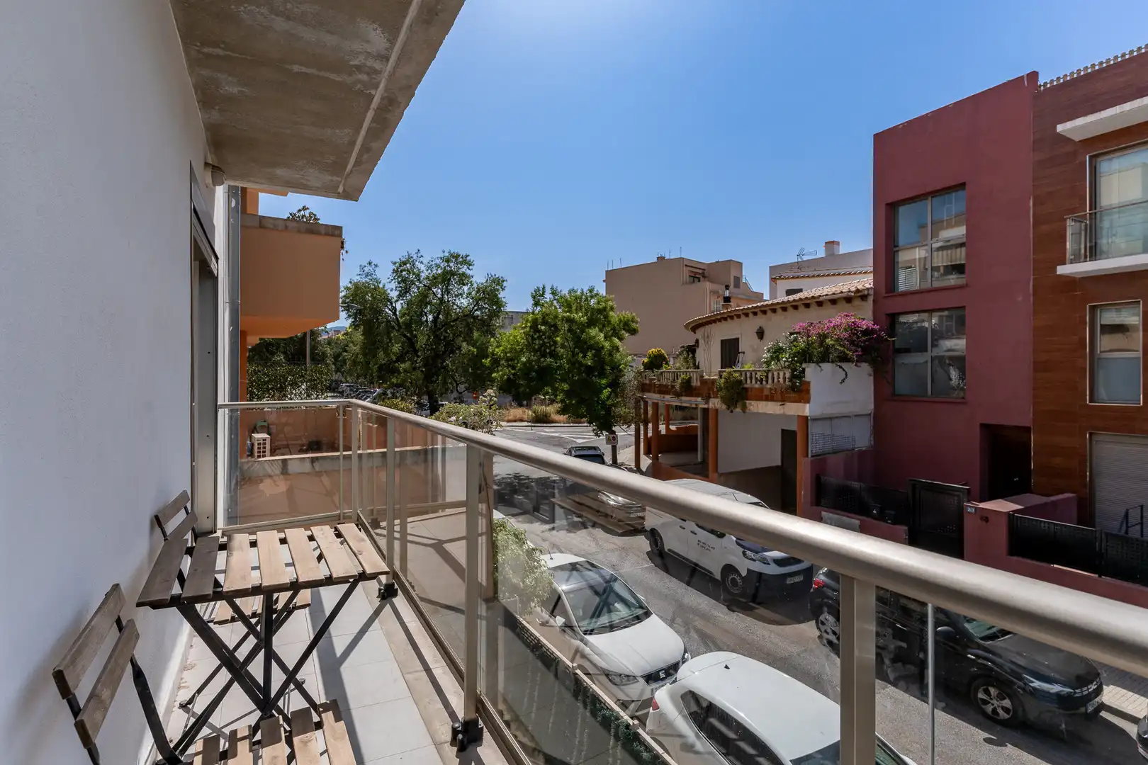 Vista exterior de Pis en venda en  Palma de Mallorca amb Aire condicionat, Terrassa i Moblat