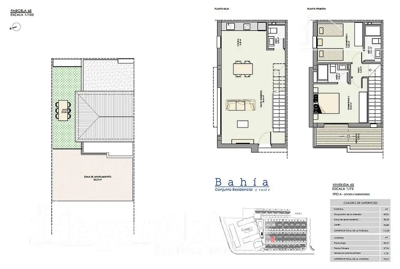 Casa adosada en venta en Santa Pola con Aire acondicionado, Terraza y Piscina comunitaria
