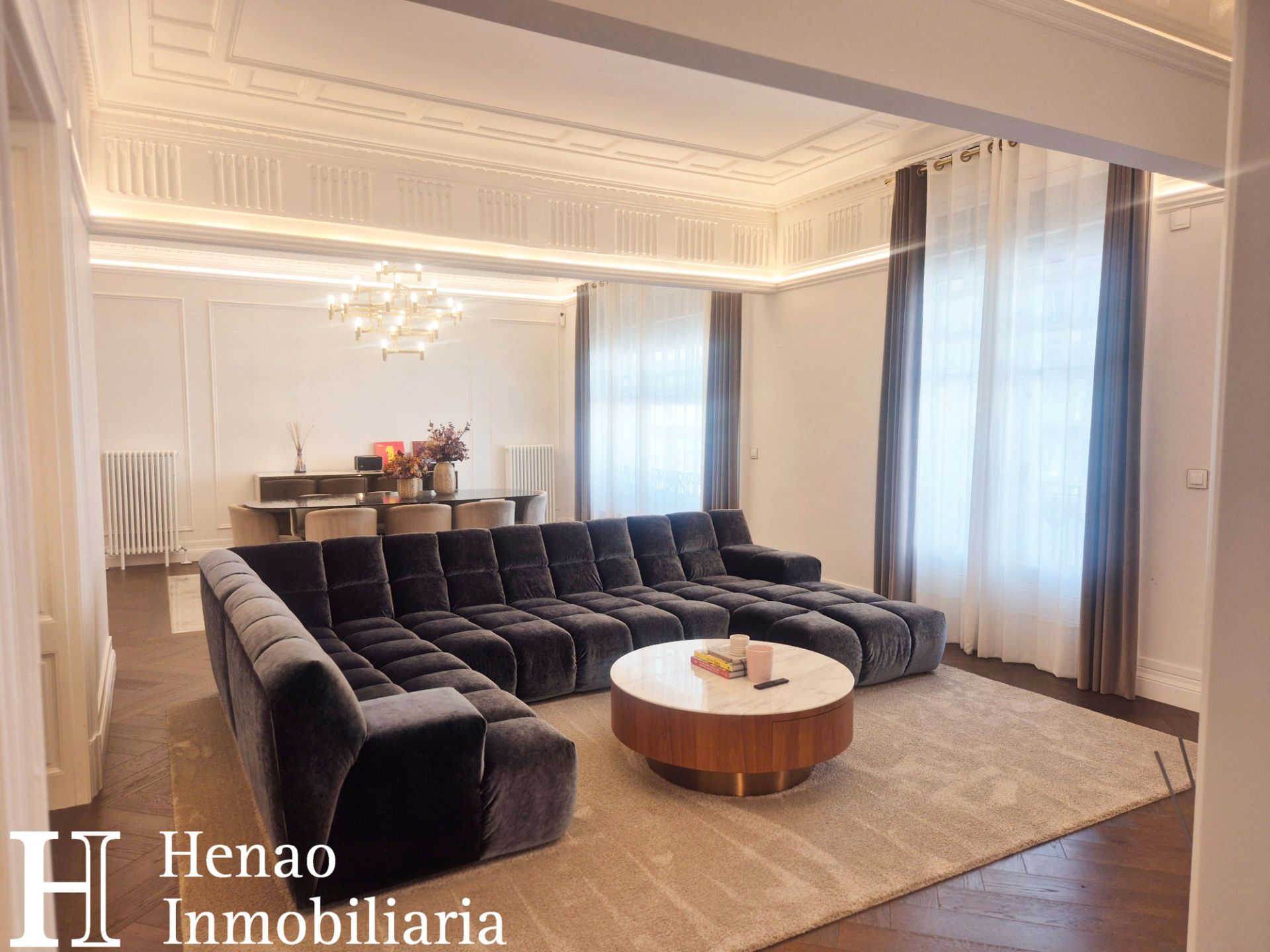 Living room of Flat for sale in Bilbao   with Terrace