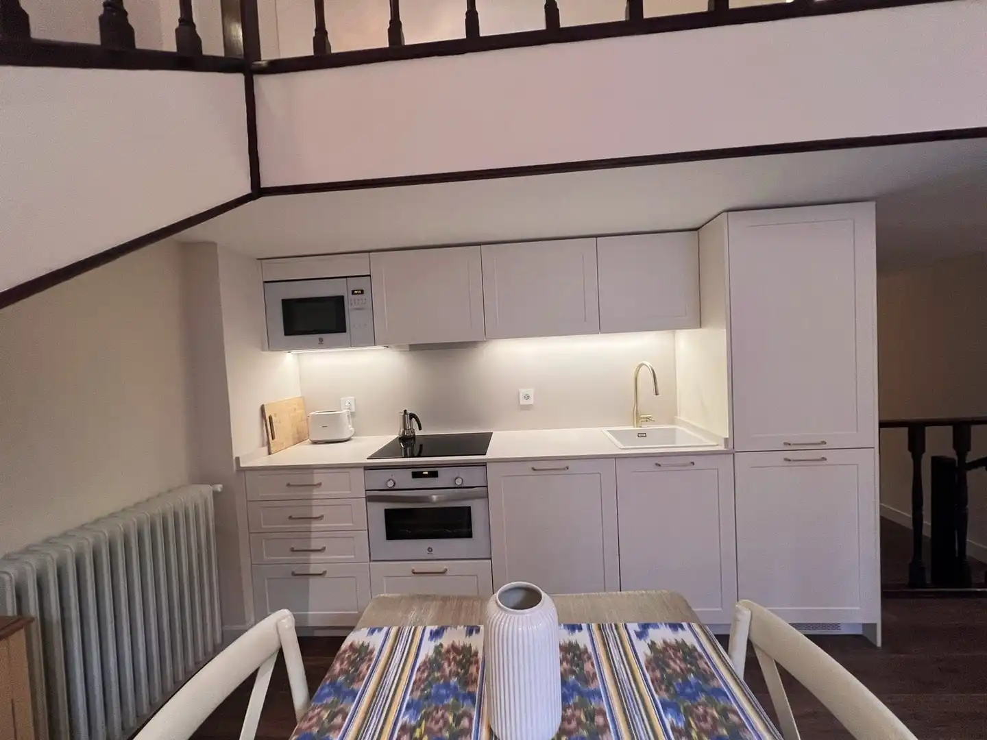 Küche von Maisonette zur Miete in Madrid mit Klimaanlage, Heizung und Parkett