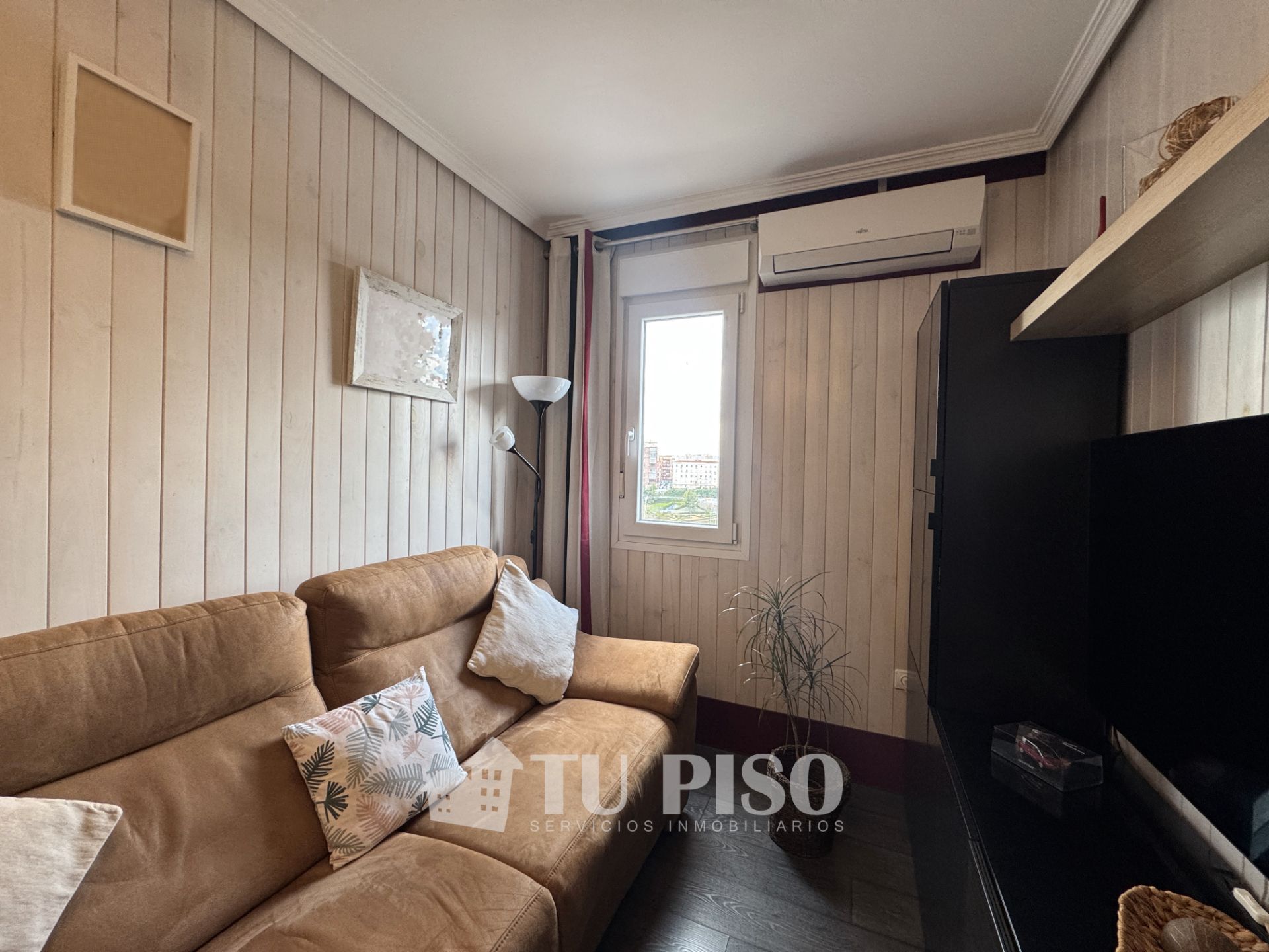 Sala de estar de Piso en venta en  Madrid Capital con Aire acondicionado, Calefacción y Amueblado