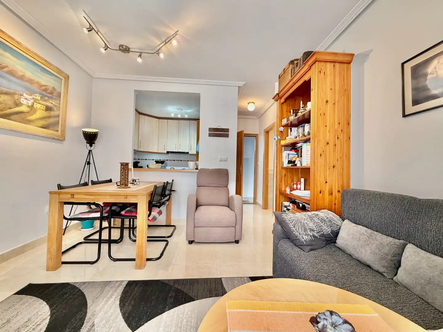 Sala de estar de Piso en venta en San Pedro del Pinatar con Aire acondicionado, Trastero y Horno
